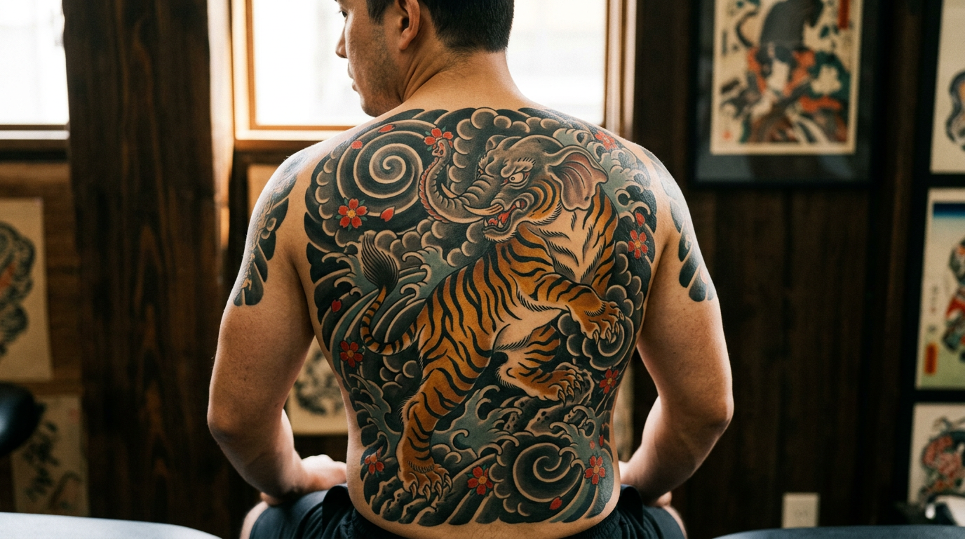 Baku tattoo