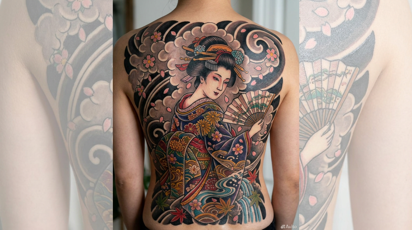 Geisha tattoo