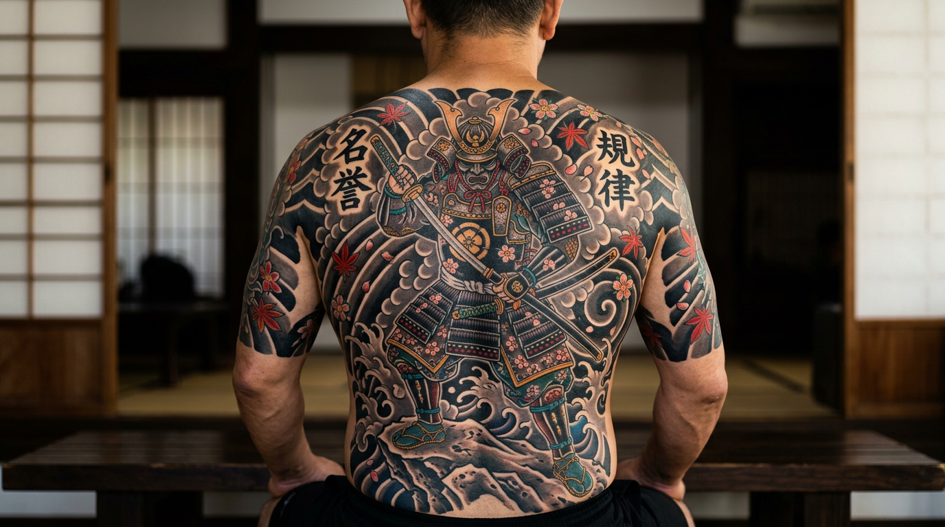 Samurai Japanese tattoo