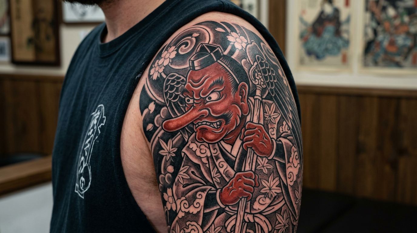Tengu tattoo